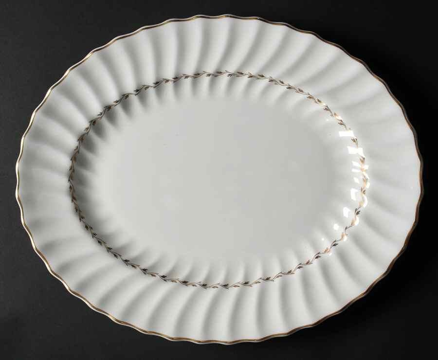 Adrian 12" Oval Serving Platter by Royal Doulton-1