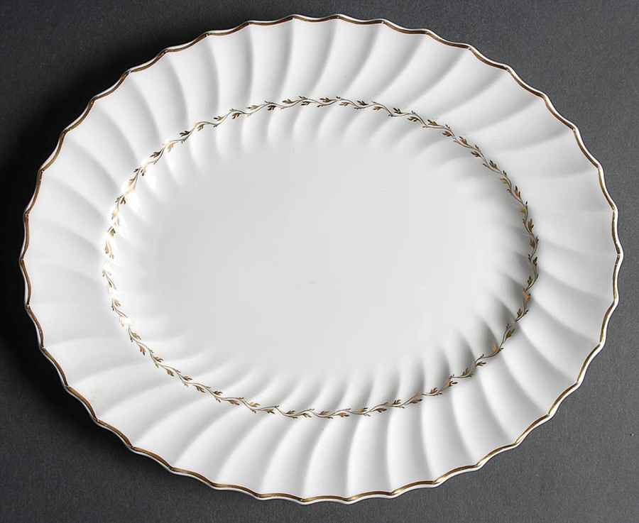 Adrian 10" Oval Serving Platter by Royal Doulton-1