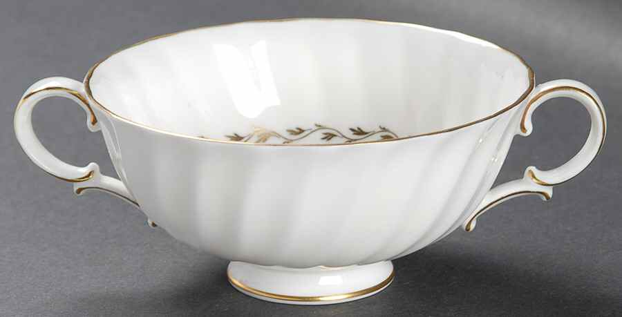 Adrian Footed Cream Soup Bowl by Royal Doulton-1