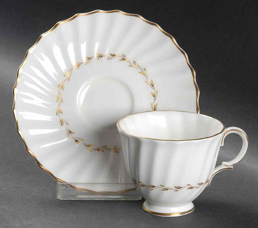 Adrian Footed Demitasse Cup & Saucer Set by Royal Doulton-1