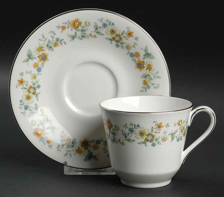 Ainsdale Flat Cup & Saucer Set by Royal Doulton-1