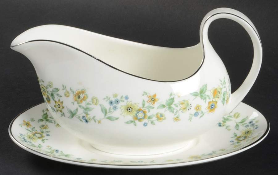 Ainsdale Gravy Boat & Underplate by Royal Doulton-1