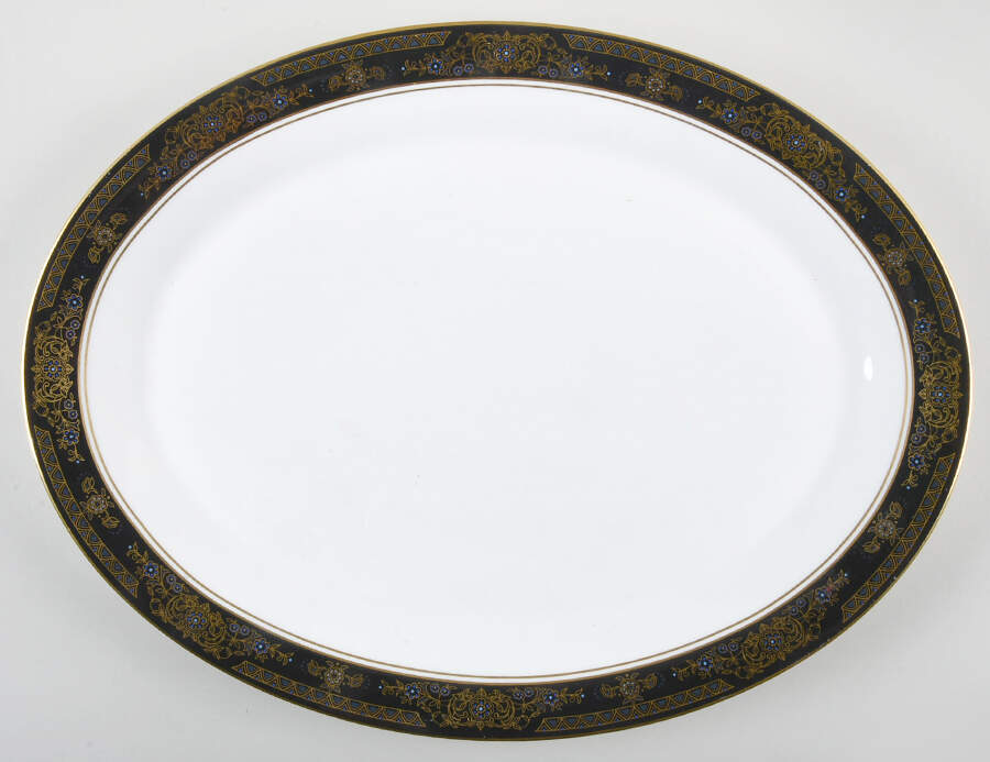 Albany 16" Oval Serving Platter by Royal Doulton-1