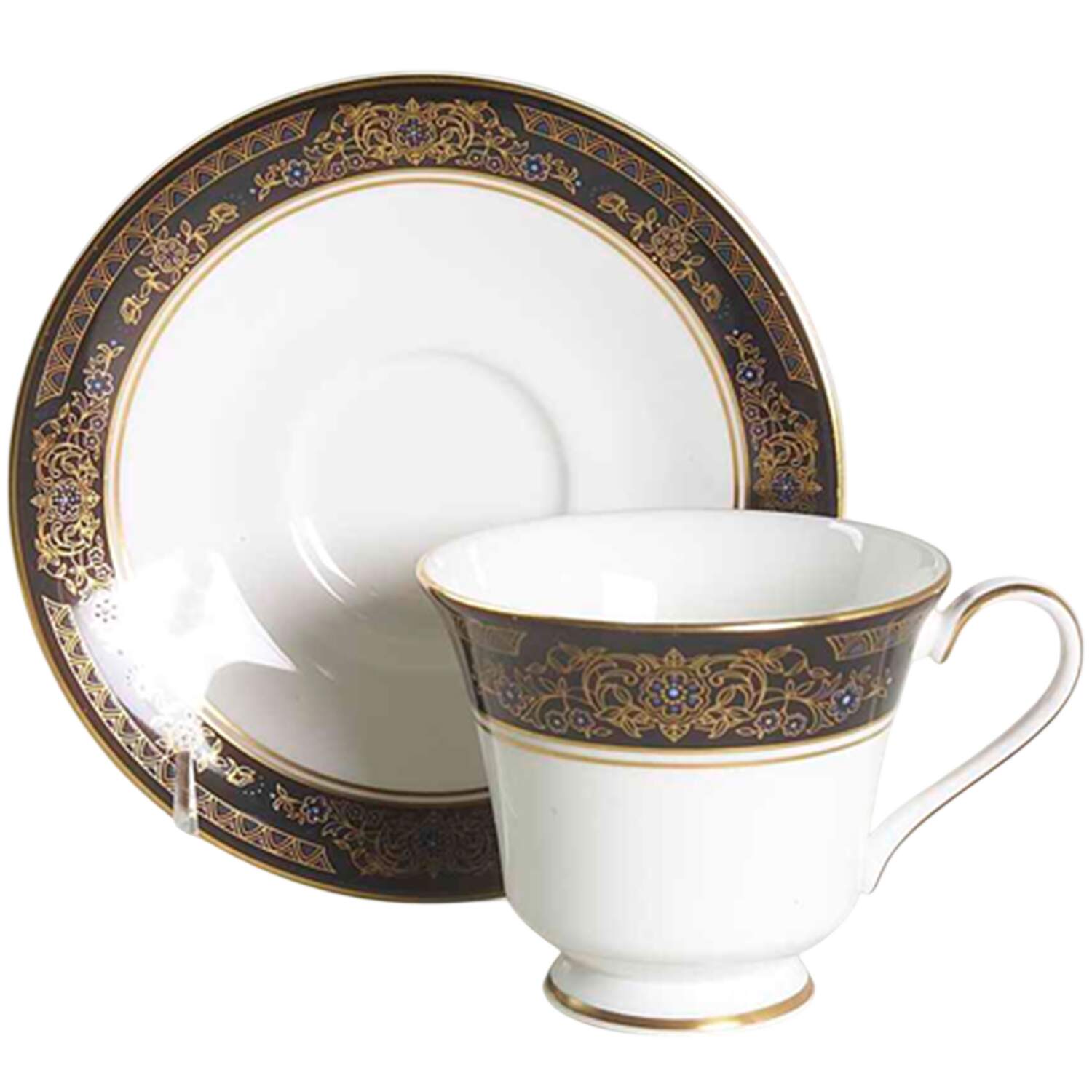 Albany Footed Cup & Saucer Set by Royal Doulton-1