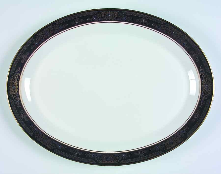 Albany 16" Oval Serving Platter by Royal Doulton-1