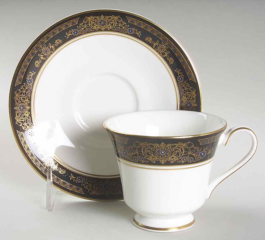 Albany Footed Cup & Saucer Set by Royal Doulton-1