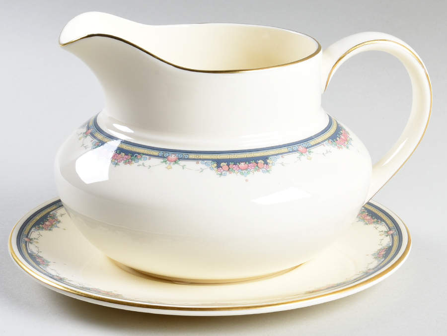 Albany Round Gravy Boat & Underplate by Royal Doulton-1
