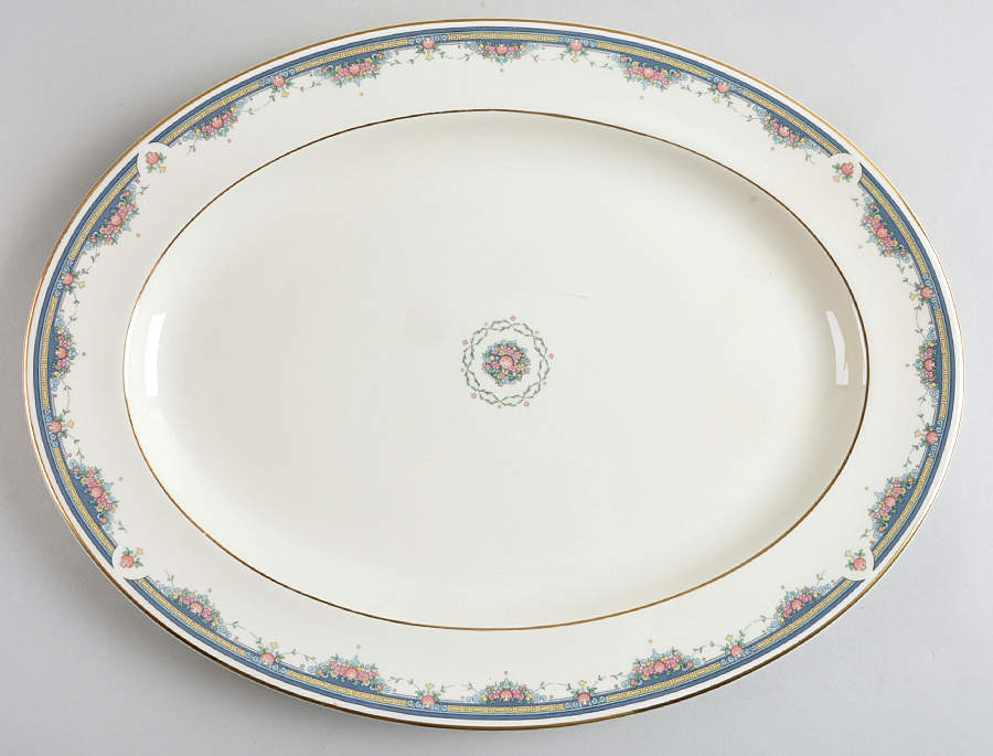Albany 16" Oval Serving Platter by Royal Doulton-1