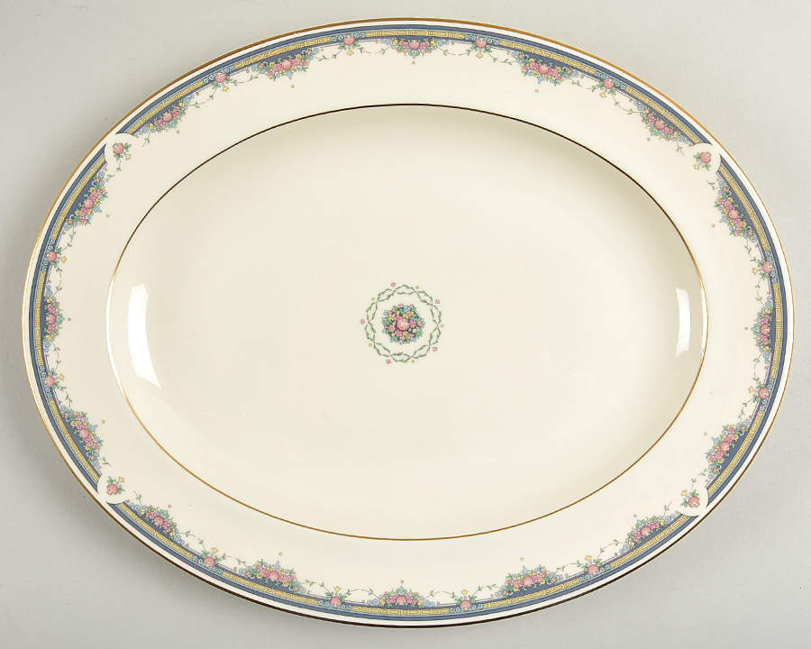Albany 13" Oval Serving Platter by Royal Doulton-1