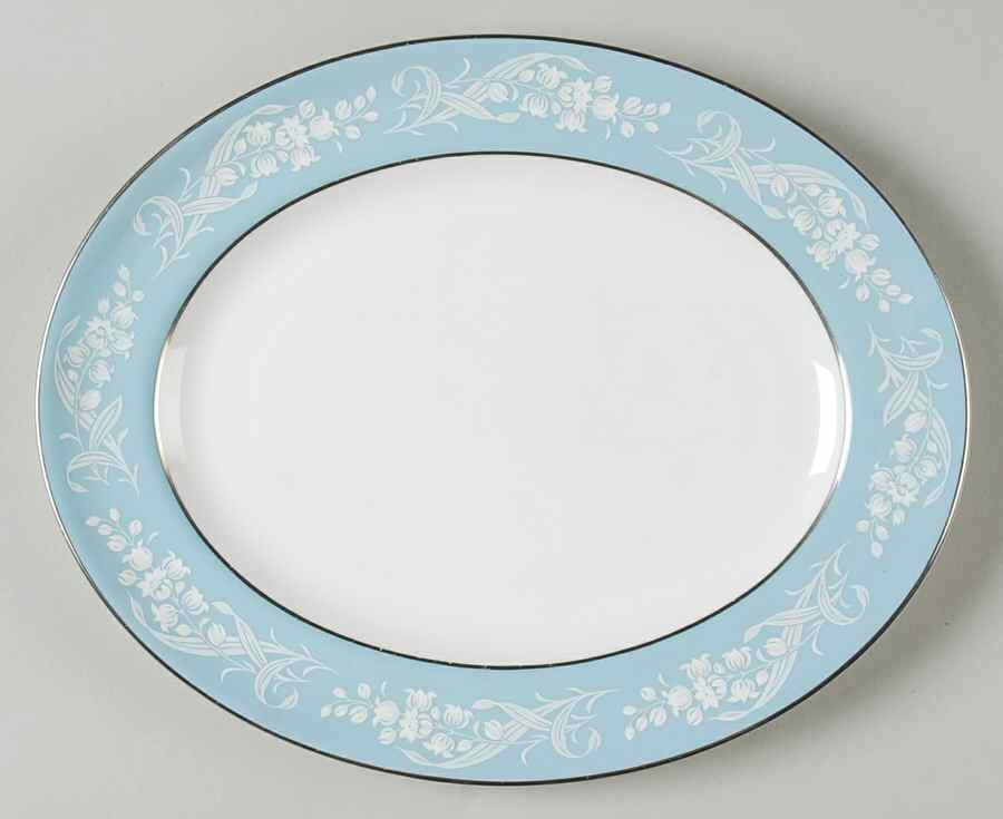 Alexandria 10" Oval Serving Platter by Royal Doulton-1
