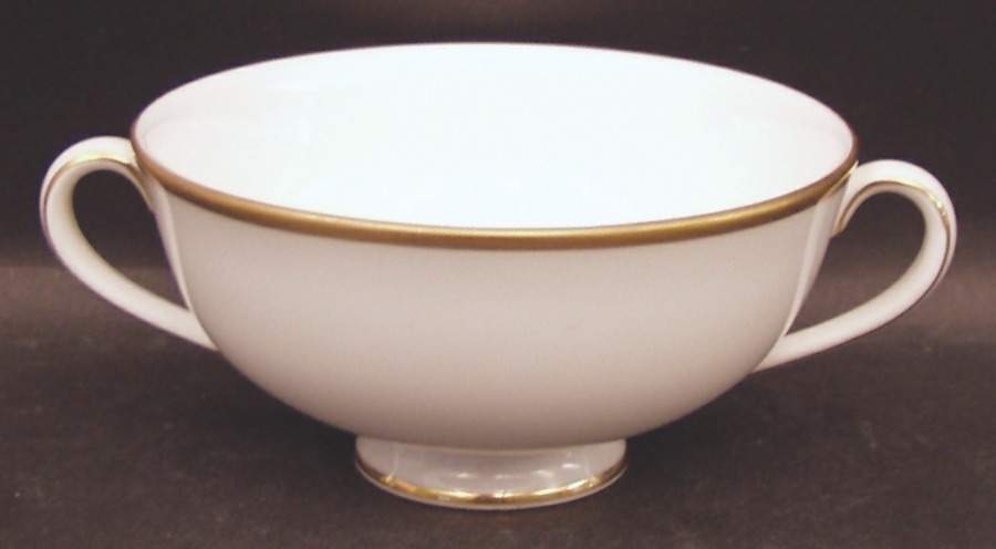 Alice (Albion Shape) Footed Cream Soup Bowl by Royal Doulton-1