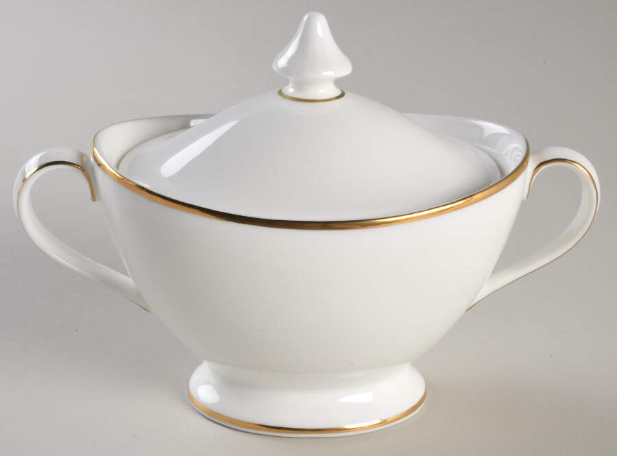 Alice (Albion Shape) Sugar Bowl & Lid by Royal Doulton-1