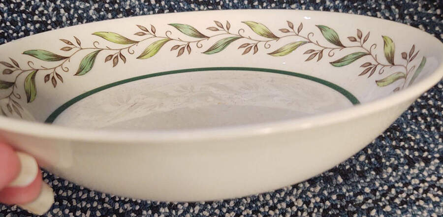 Almond Willow Coupe Soup Bowl by Royal Doulton-1