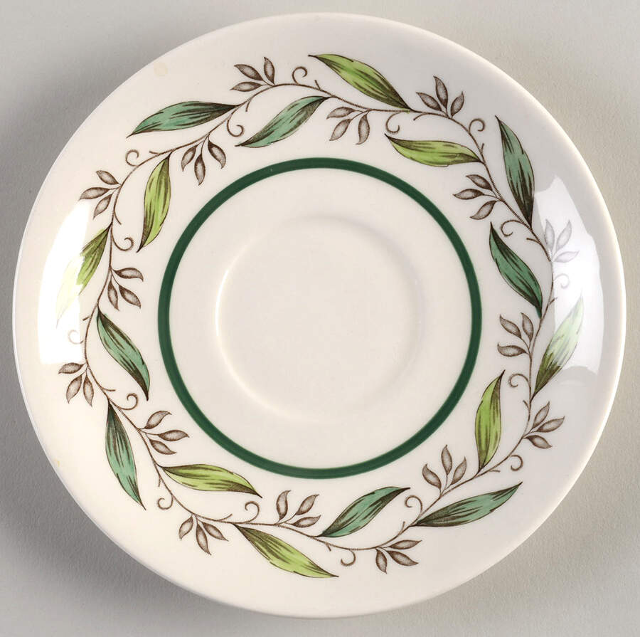 Almond Willow Saucer by Royal Doulton-1