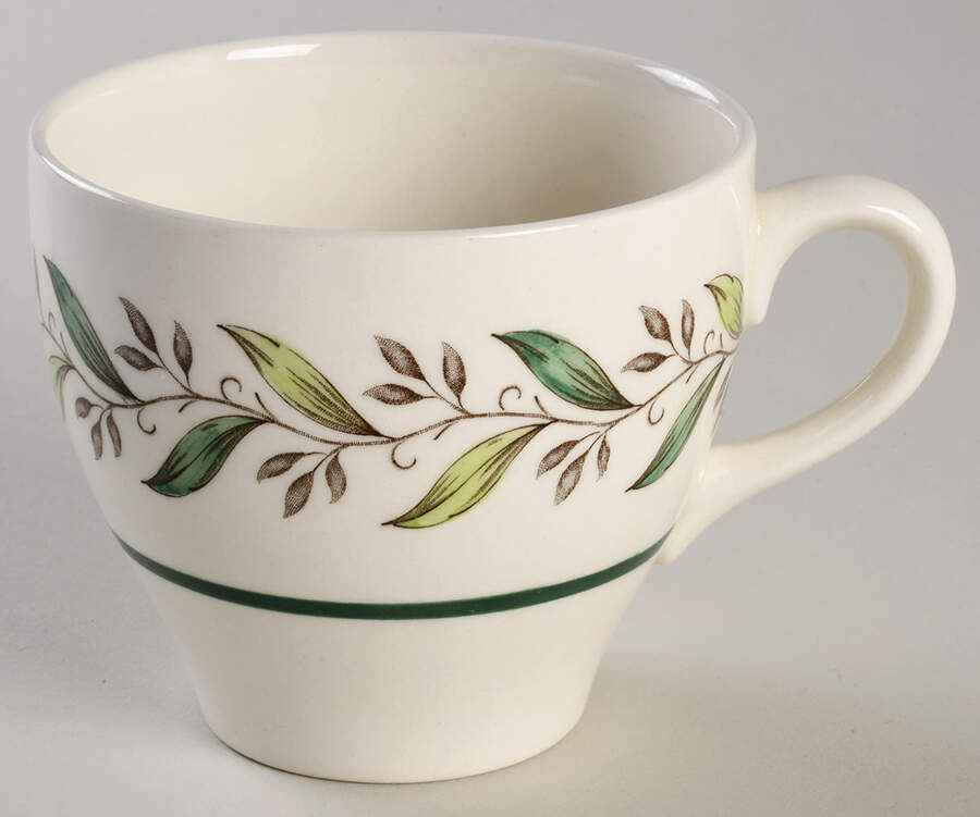Almond Willow Flat Cup by Royal Doulton-1