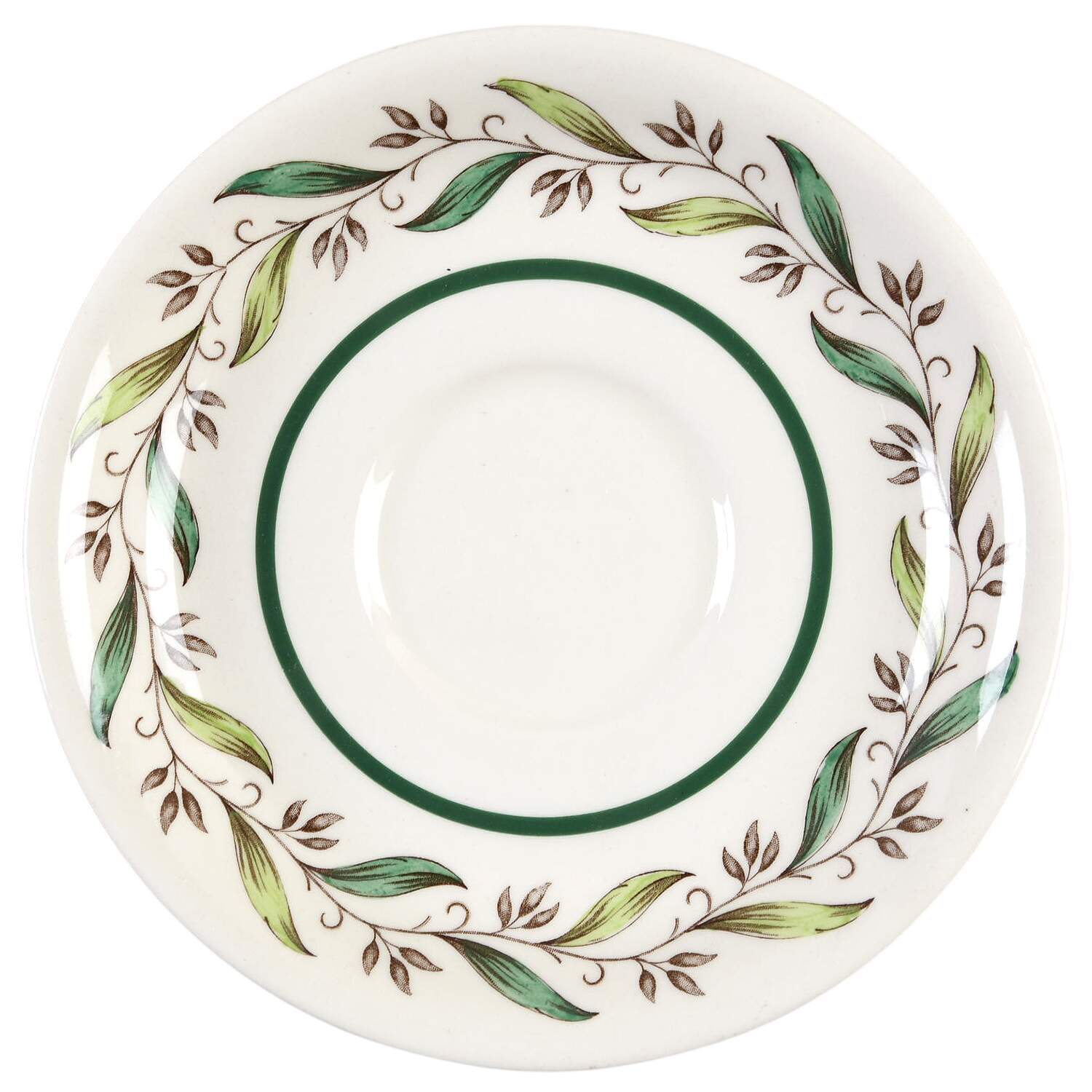 Almond Willow Saucer for Cream Soup Bowl by Royal Doulton-1