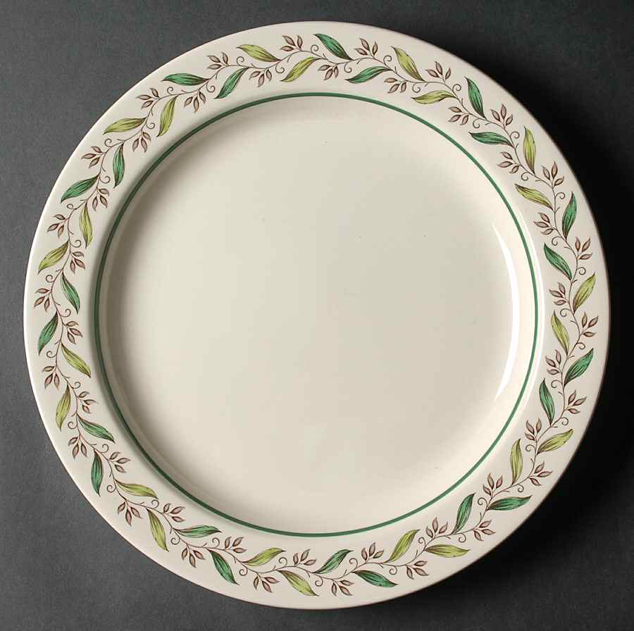 Almond Willow 12" Chop Plate (Round Platter) by Royal Doulton-1