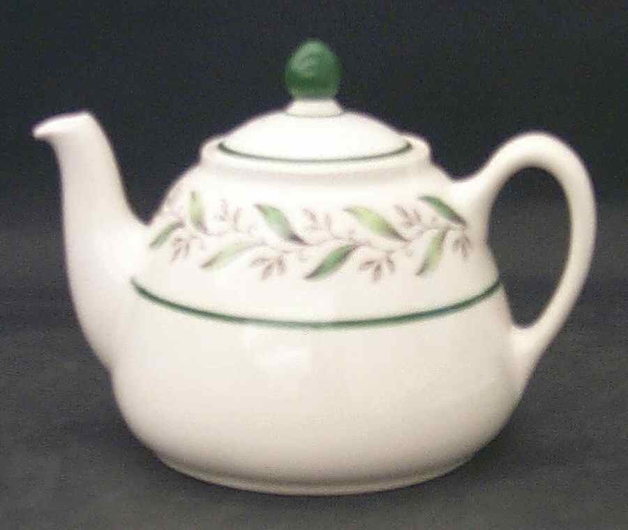 Almond Willow Small Teapot & Lid by Royal Doulton-1