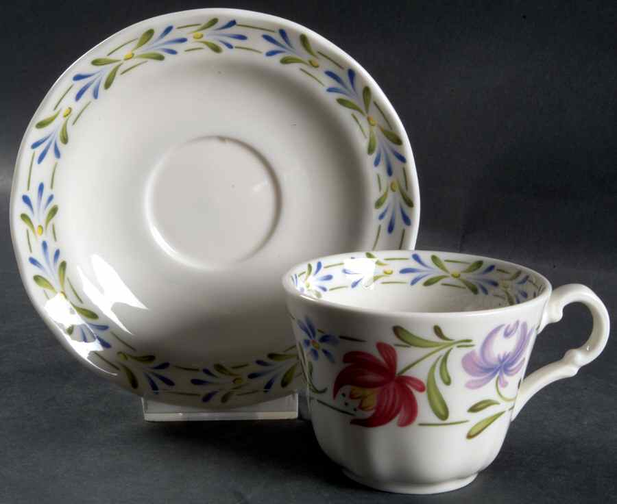 Ambleside Flat Cup & Saucer Set by Royal Doulton-1
