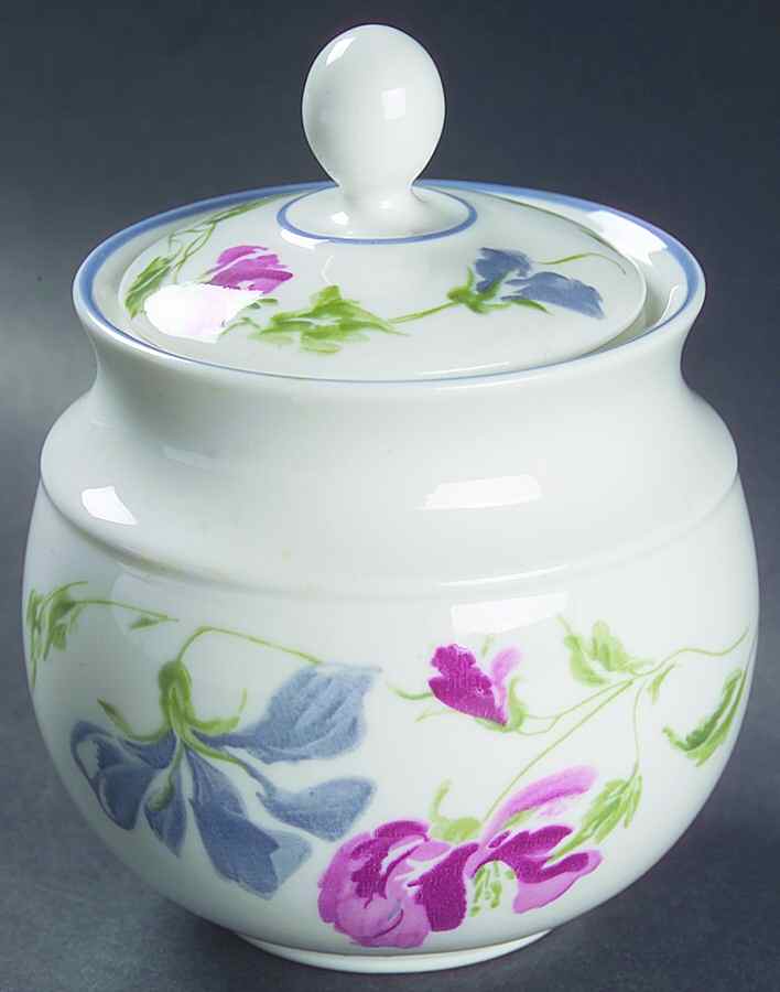 Amethyst Sugar Bowl & Lid by Royal Doulton-1