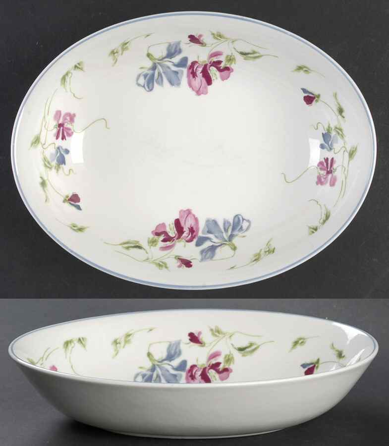 Amethyst 9" Oval Vegetable Bowl by Royal Doulton-1