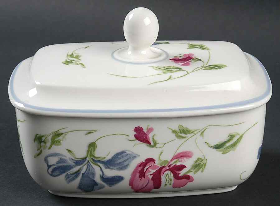 Amethyst 1/4 Lb Covered Butter by Royal Doulton-1