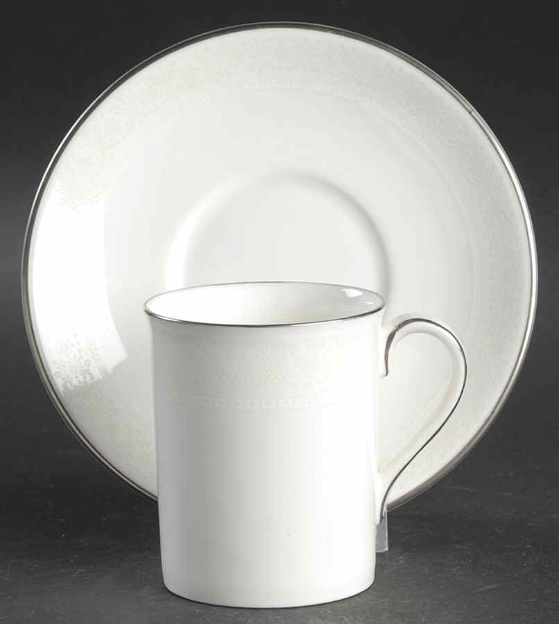 Amulet Flat Demitasse Cup & Saucer Set by Royal Doulton-1