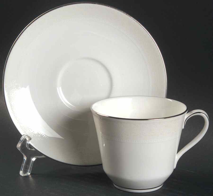 Amulet Flat Cup & Saucer Set by Royal Doulton-1