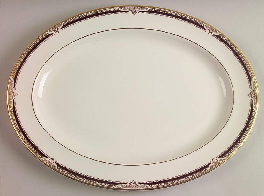 Andover 16" Oval Serving Platter by Royal Doulton-1