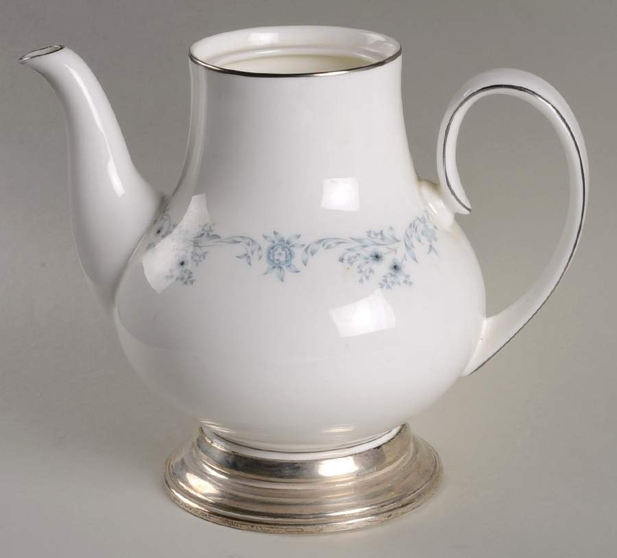 Angelique Sterling Base Coffee Pot No Lid by Royal Doulton-1