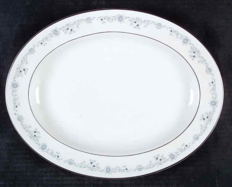 Angelique 13" Oval Serving Platter by Royal Doulton-1