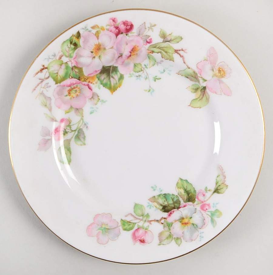 Apple Blossom Bread & Butter Plate by Royal Doulton-1