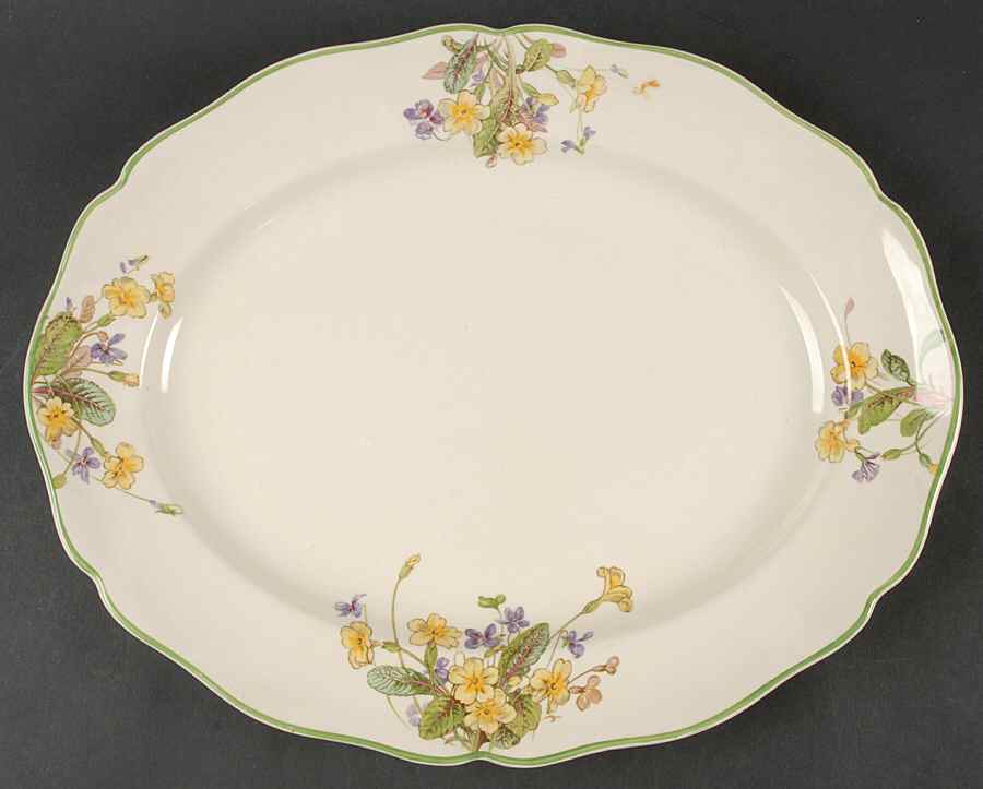 April 13" Oval Serving Platter by Royal Doulton-1
