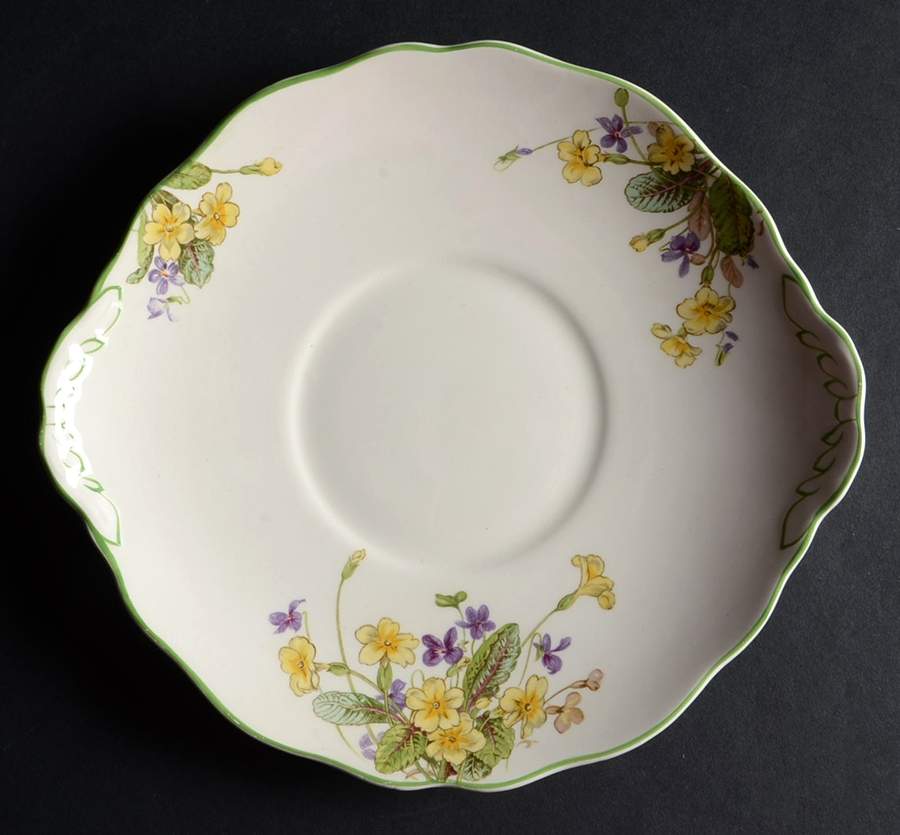 April Handled Cake Plate by Royal Doulton-1