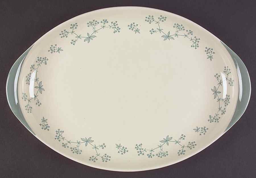 April Showers 17" Oval Serving Platter by Royal Doulton-1