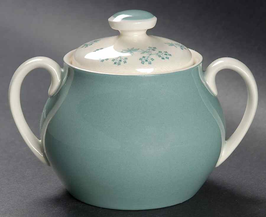 April Showers Sugar Bowl & Lid by Royal Doulton-1