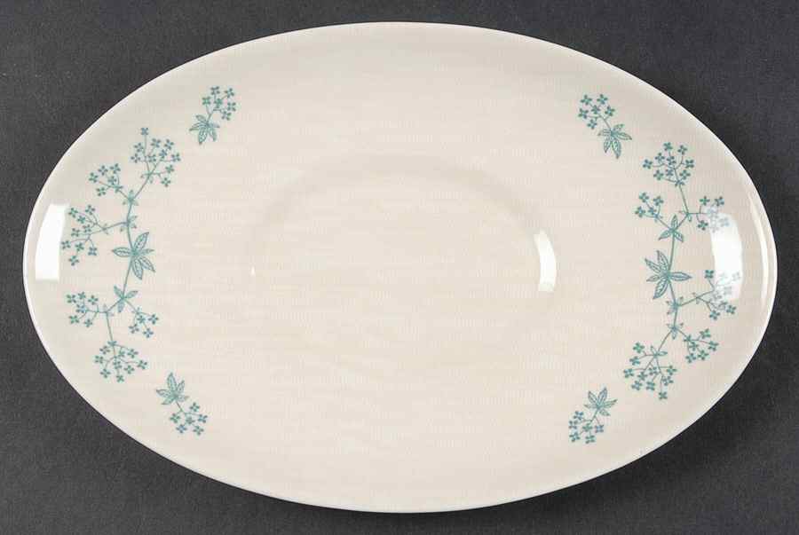 April Showers Underplate for Gravy Boat by Royal Doulton-1