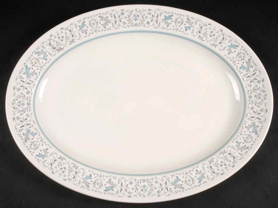 Arabesque 16" Oval Serving Platter by Royal Doulton-1