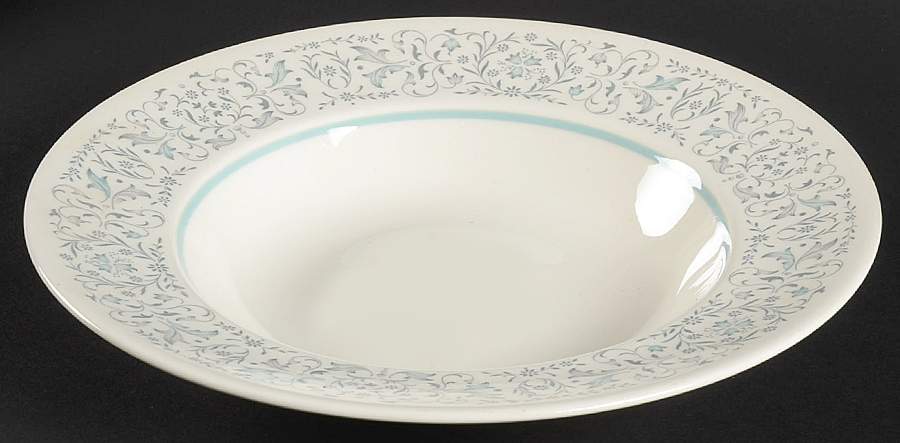 Arabesque Rim Soup Bowl by Royal Doulton-1