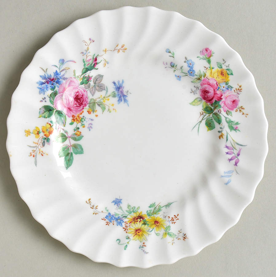 Arcadia (Older, Green Backstamp) Bread & Butter Plate by Royal Doulton-1
