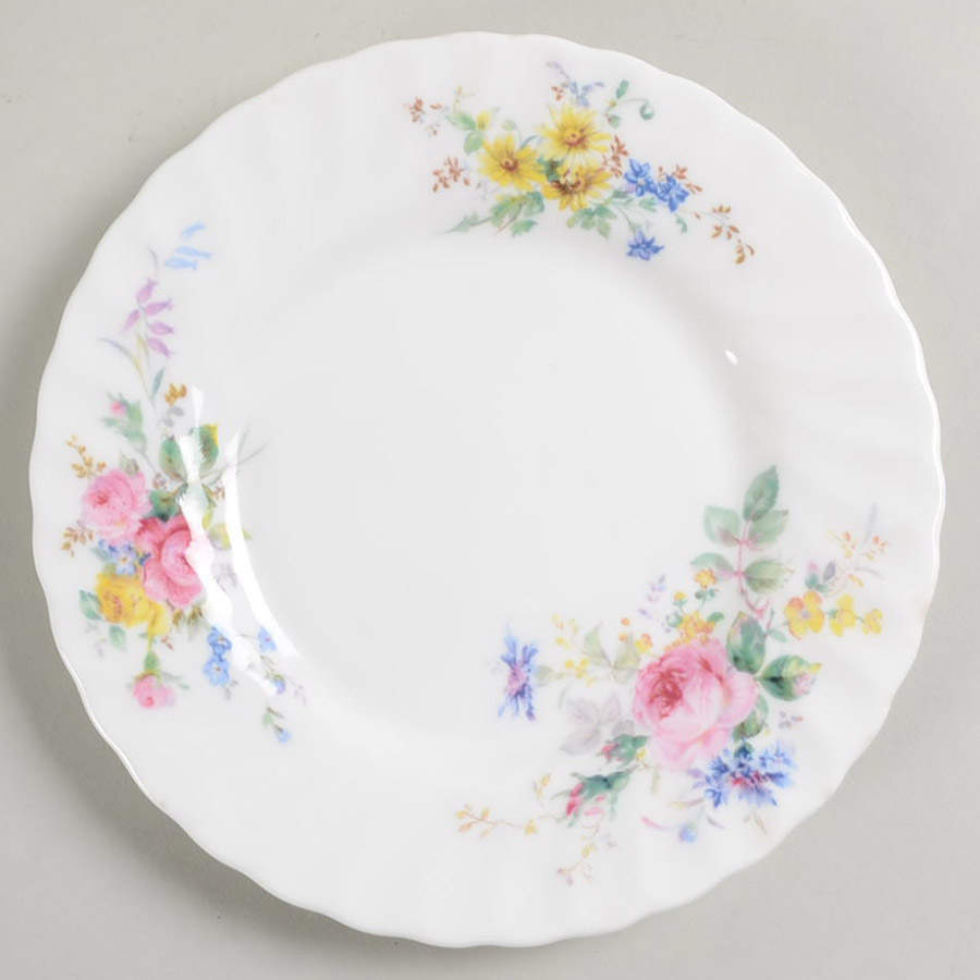 Arcadia (Older, Green Backstamp) Bread & Butter Plate by Royal Doulton-1