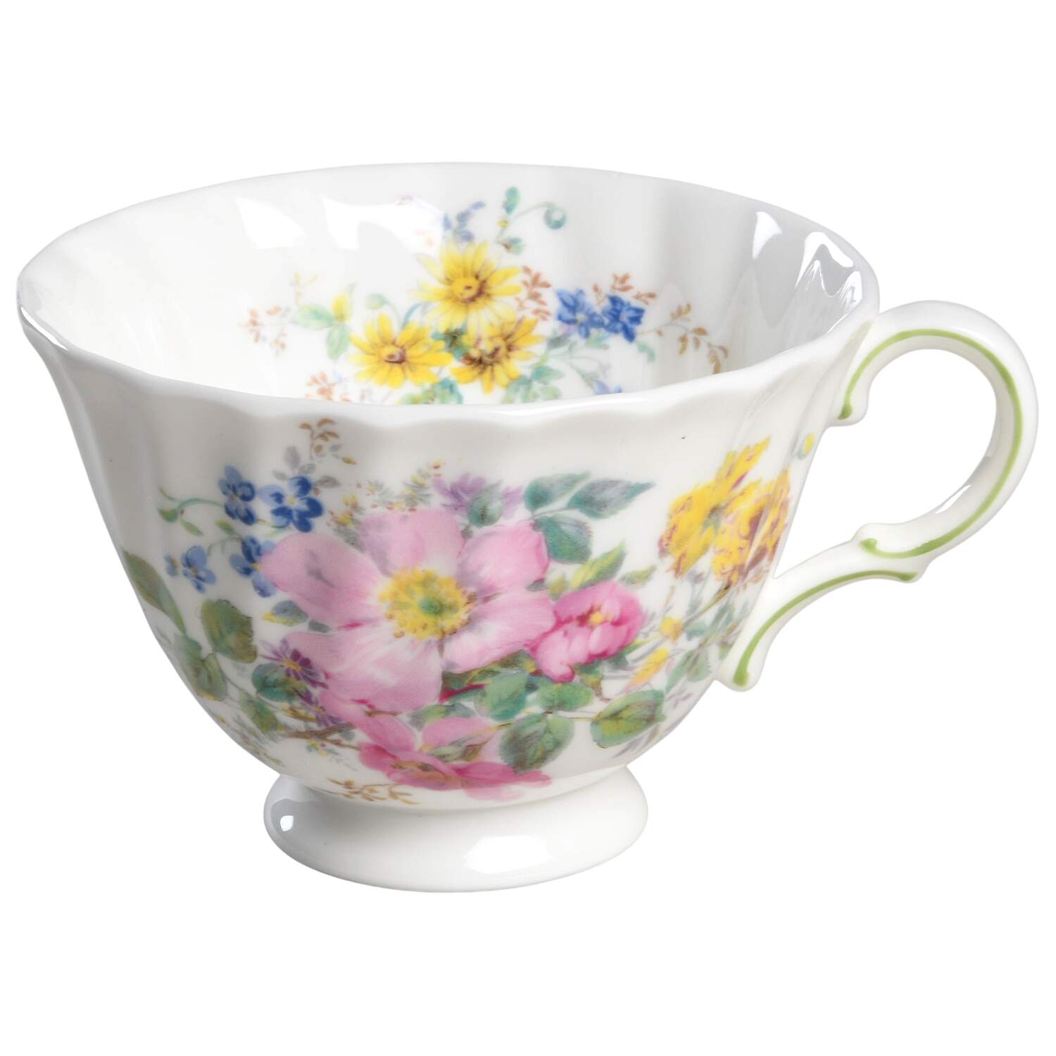 Arcadia (Older, Green Backstamp) Footed Cup by Royal Doulton-1