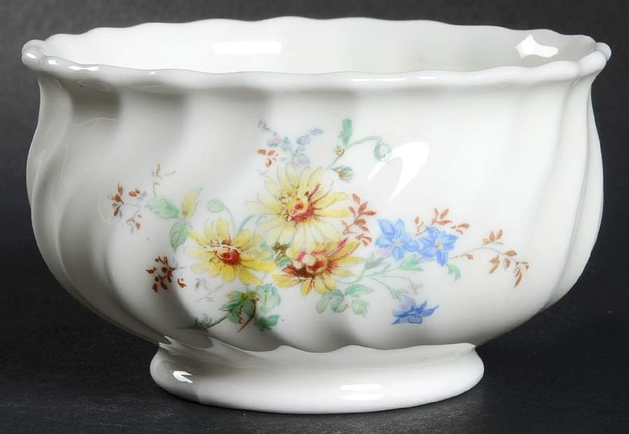 Arcadia (Older, Green Backstamp) Mini Open Sugar Bowl by Royal Doulton-1