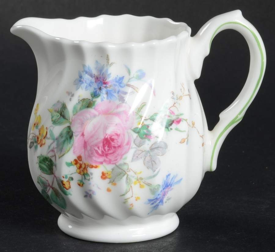 Arcadia (Older, Green Backstamp) Creamer by Royal Doulton-1