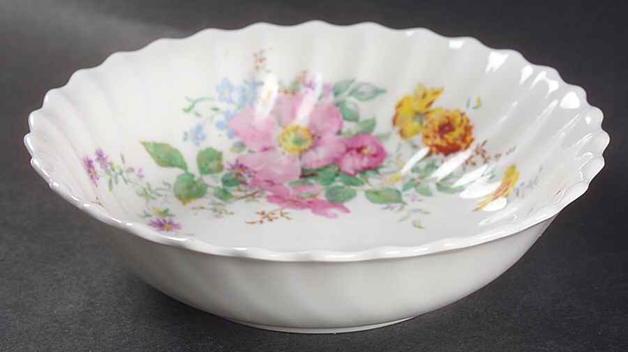 Arcadia (Older, Green Backstamp) Fruit/Dessert (Sauce) Bowl by Royal Doulton-1