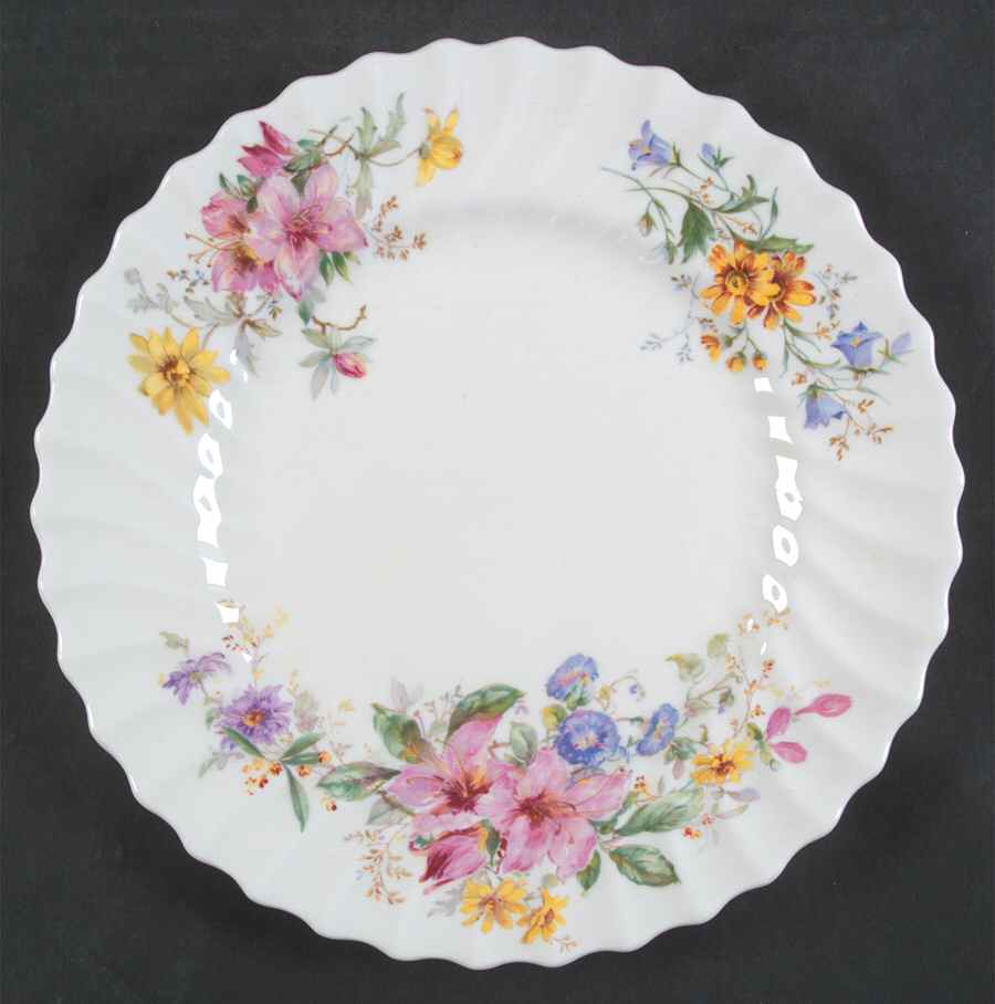 Arcadia (Older, Green Backstamp) Luncheon Plate by Royal Doulton-1