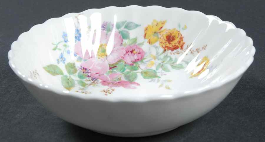 Arcadia (Older, Green Backstamp) Fruit/Dessert (Sauce) Bowl by Royal Doulton-1