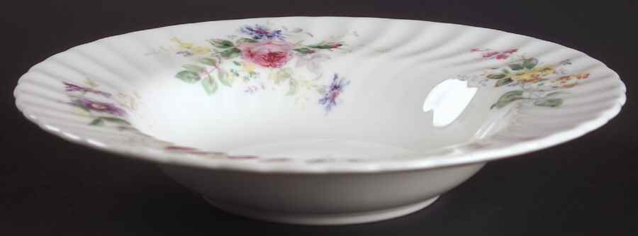 Arcadia (Older, Green Backstamp) Rim Soup Bowl by Royal Doulton-1