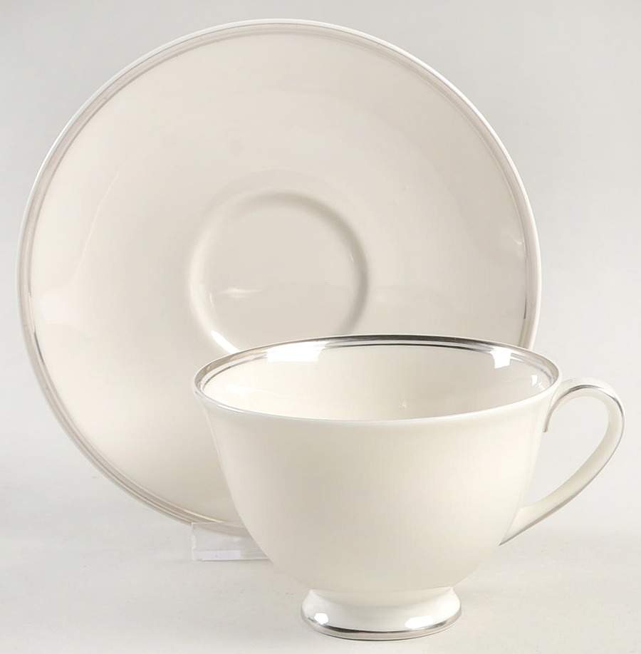 Argenta Footed Cup & Saucer Set by Royal Doulton-1
