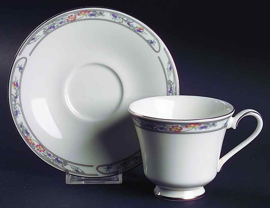 Arlington Footed Cup & Saucer Set by Royal Doulton-1